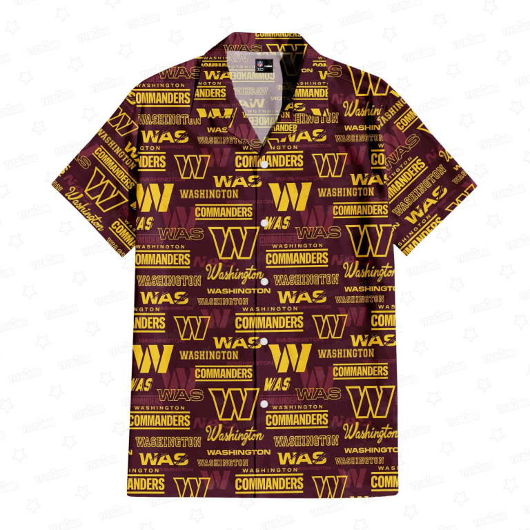 Washington Commanders Gridiron Gladiators Hawaiian Shirt