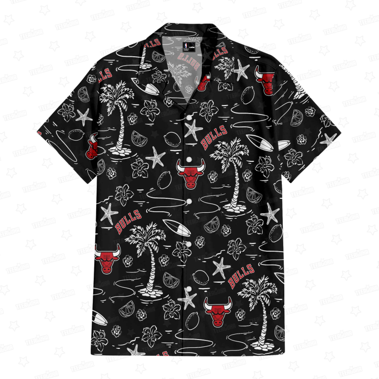 Chicago Bulls Hoops Legend Team Hawaiian Shirt