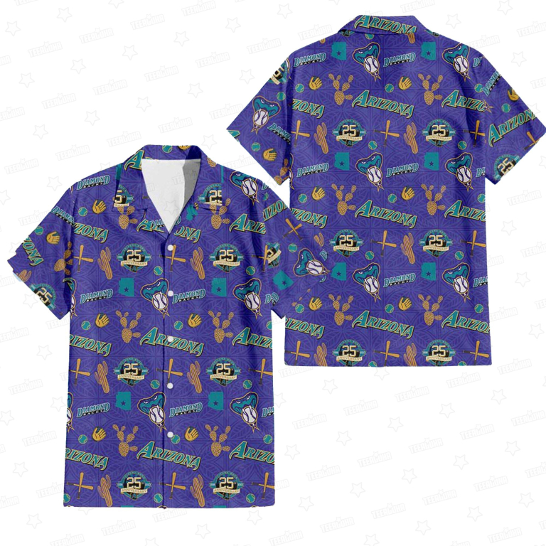 Arizona DiamondBacks Dunes Hawaiian Shirt