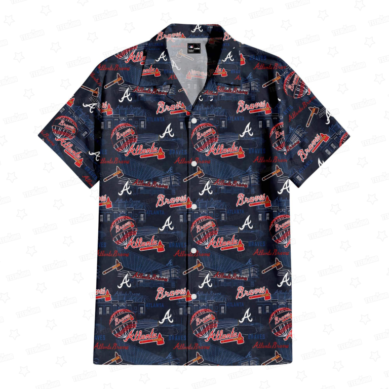 Atlanta Braves Truist Park Hawaiian Shirt