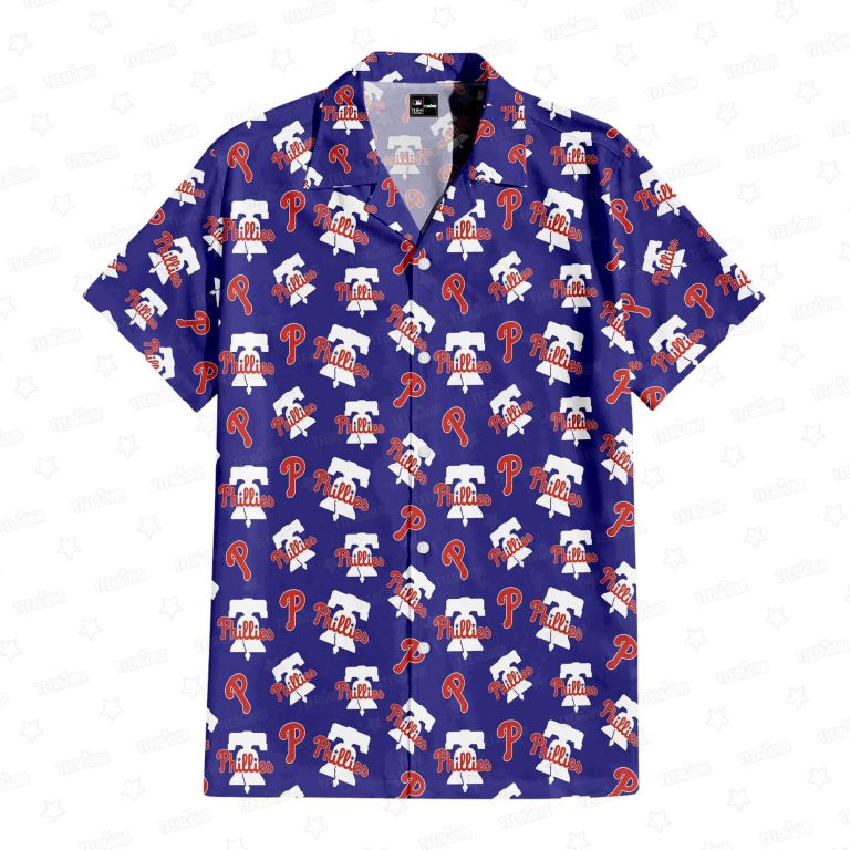 Philadelphia Phillies Fastball Frenzy Hawaiian Shirt