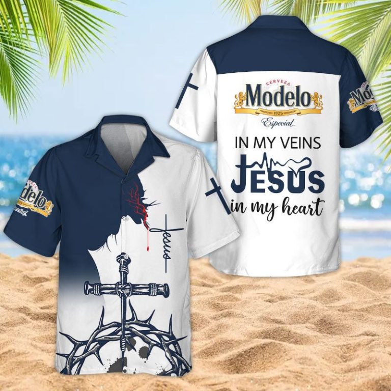Divine Tropics Modelo Hawaiian Shirt