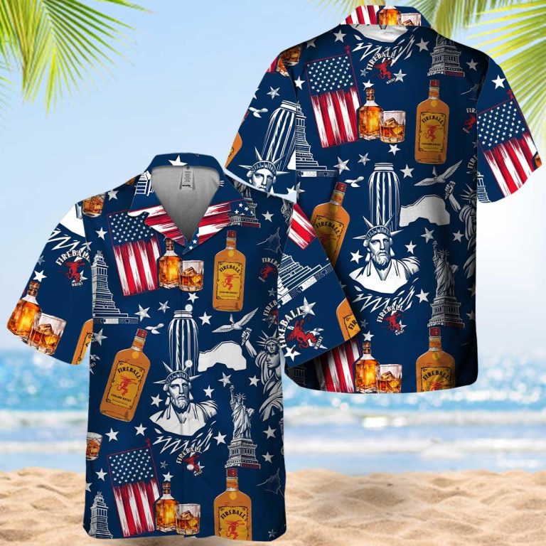 Fireball Liberties Hawaiian Shirt