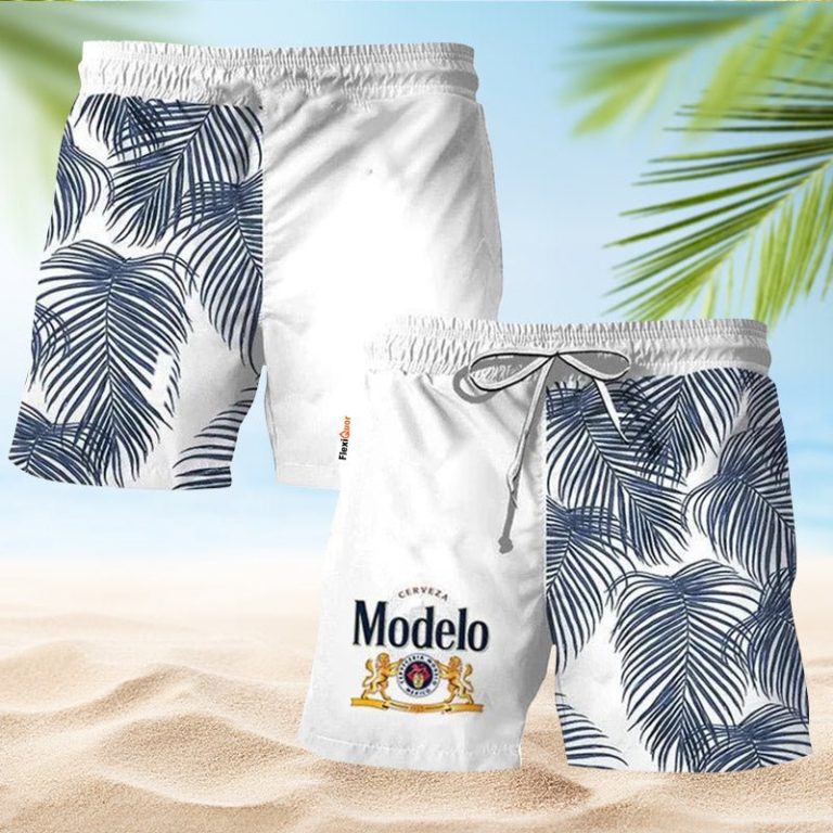 Modelo Fern Swim Trunks