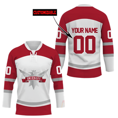 Personalized Smirnoff Hockey Jersey