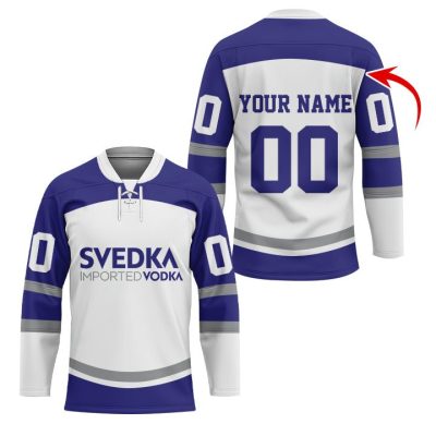 Personalized Svedka Hockey Jersey