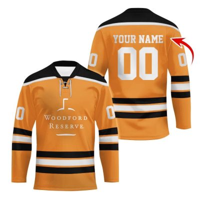 Personalized Woodford Reserve Color Stripe Hockey Jersey