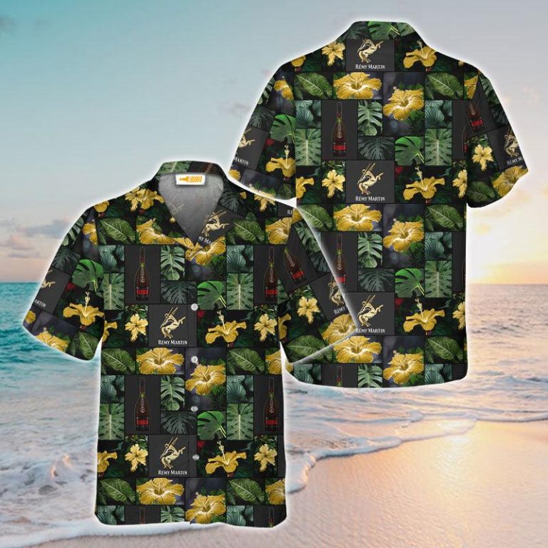 Remy Martin Flower Hawaiian Shirt