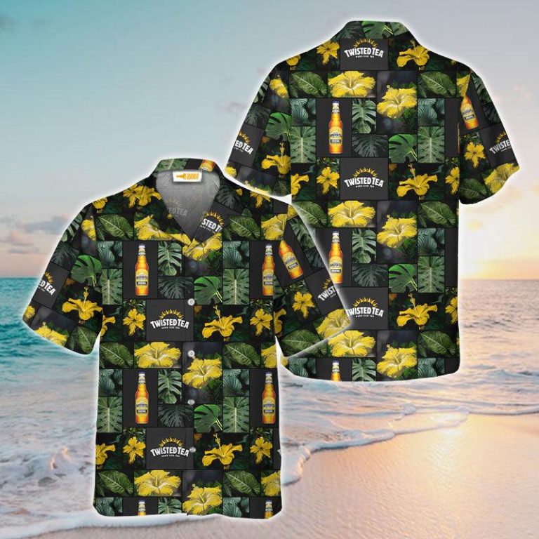 Twisted Tea Flower Hawaiian Shirt