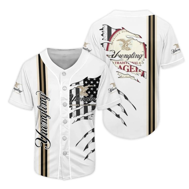 Yuengling Claw Scratches Baseball Jersey