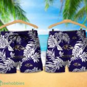 Baltimore Ravens Tropical Pattern Combo Hawaii Shirt And Shorts For Fans - demo10