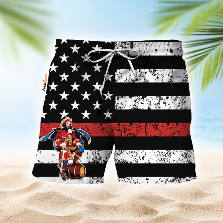 Captain Morgan USA Flag Swim Trunks