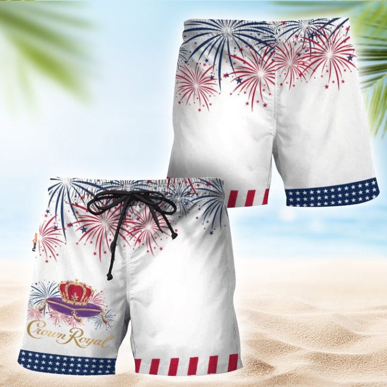 Crown Royal American Independence Day Swim Trunks