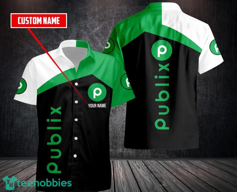 Custom Name 3D All Over Printed publix Short Sleeve Hawaiian Shirt