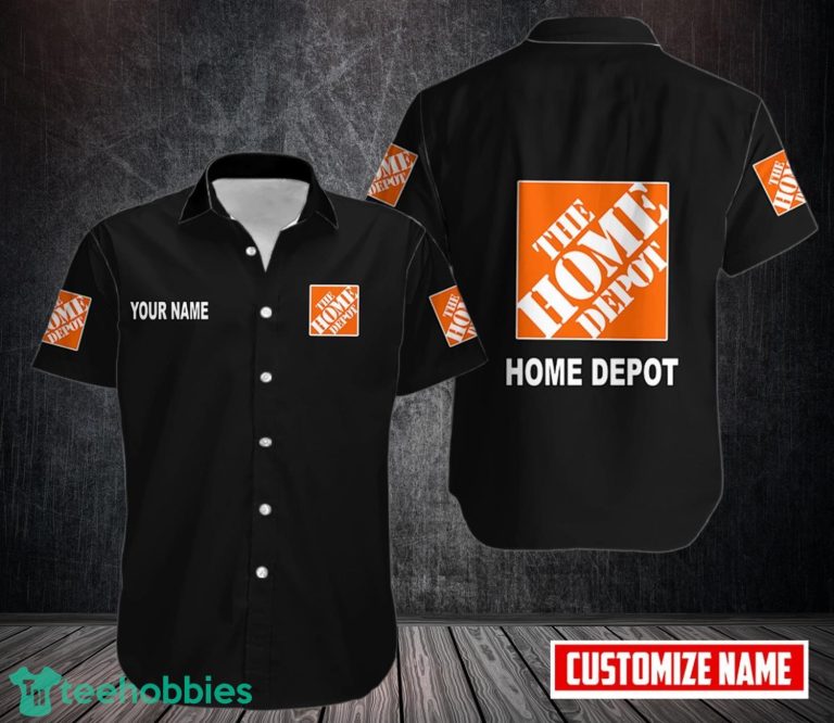 Custom Name PERSONALIZED home depot Short Sleeve Hawaiian Shirt