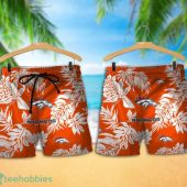 Denver Broncos Tropical Pattern Combo Hawaii Shirt And Shorts For Fans - demo10