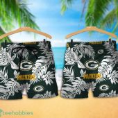 Green Bay Packers Tropical Pattern Combo Hawaii Shirt And Shorts For Fans - demo10