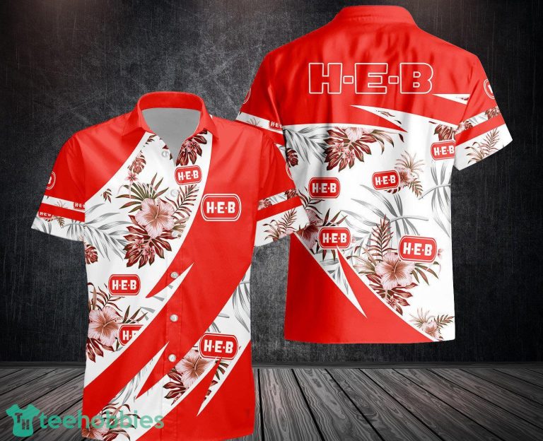 h-e-b Short Sleeve Hawaiian Shirt