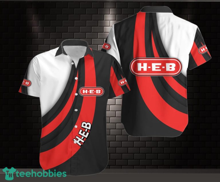 H-E-B Short Sleeve Hawaiian Shirt Men Women Shirt