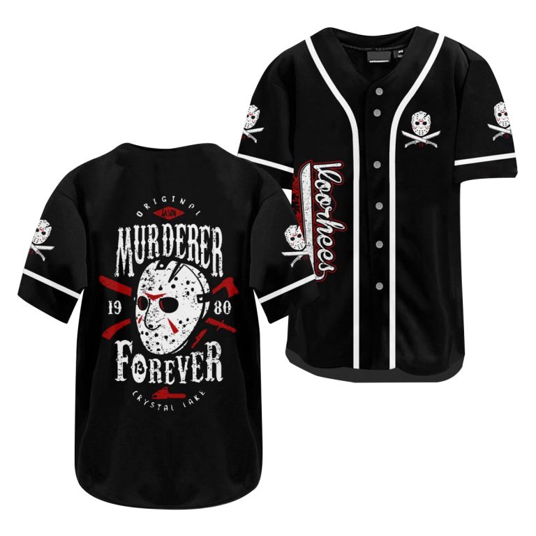Voorhees Murderer Forever Baseball Jersey