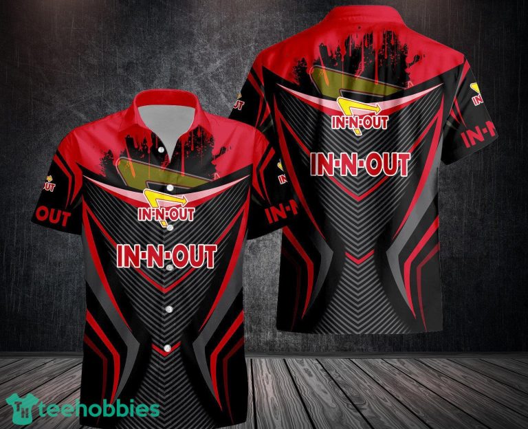 in-n-out Short Sleeve Hawaiian Shirt