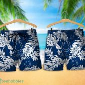 Indianapolis Colts Tropical Pattern Combo Hawaii Shirt And Shorts For Fans - demo10
