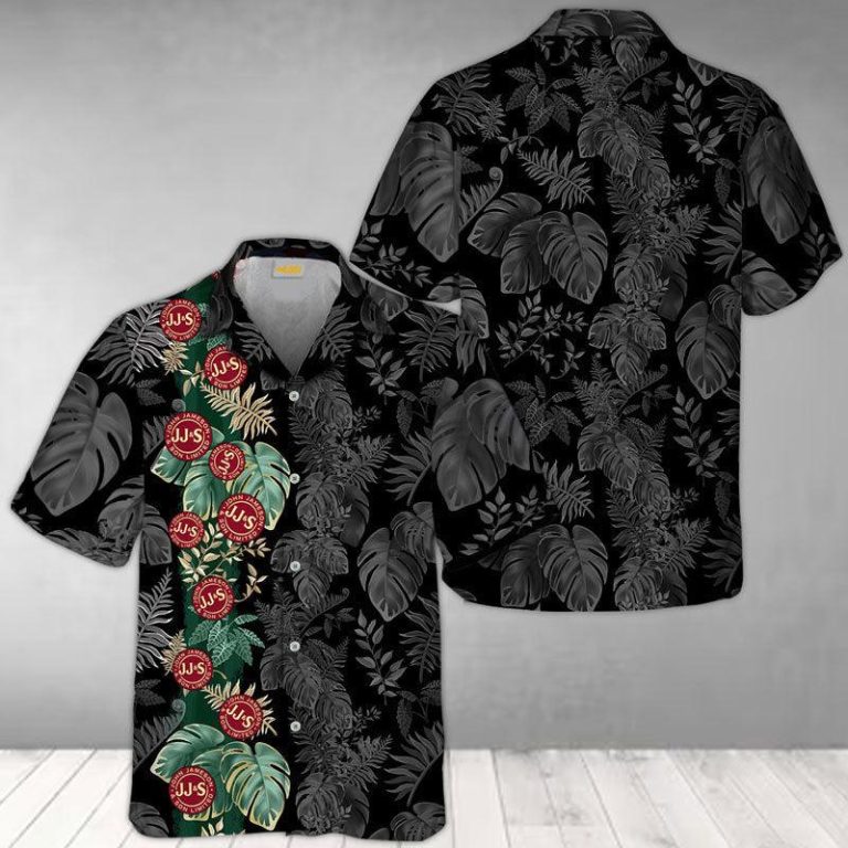 Jameson Front Stripe Color Hawaiian Shirt