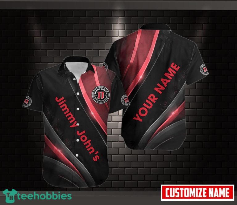 Jimmy John's Short Sleeve Hawaiian Shirt Custom Name