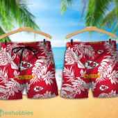 Kansas City Chiefs Tropical Pattern Combo Hawaii Shirt And Shorts For Fans - demo10