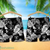Las Vegas Raiders Tropical Pattern Combo Hawaii Shirt And Shorts For Fans - demo10