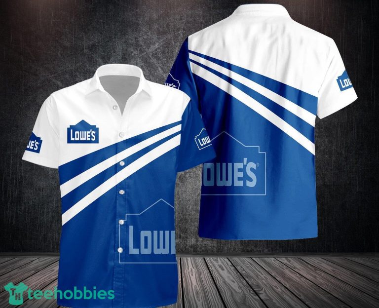 lowe's Short Sleeve Custom Name Hawaiian Shirt