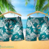 Miami Dolphins Tropical Pattern Combo Hawaii Shirt And Shorts For Fans - demo10