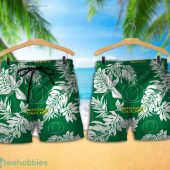 Oregon Ducks Tropical Pattern Combo Hawaii Shirt And Shorts For Fans - demo10