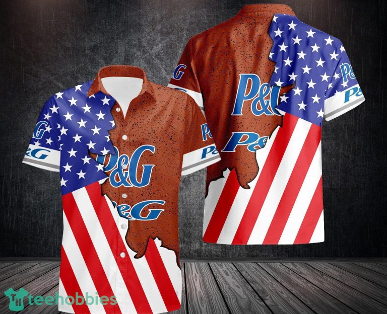 p&g Short Sleeve Hawaiian Shirt