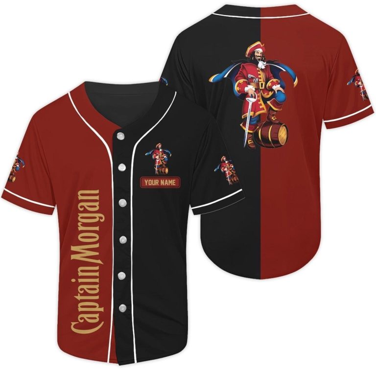 Personalized Captain Morgan Baseball Jersey
