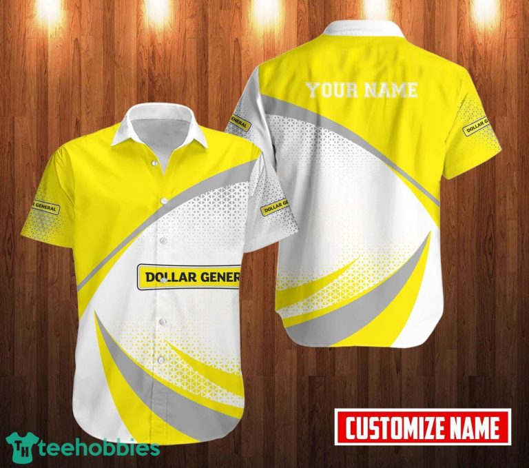 PERSONALIZED Custom Name dollar general Short Sleeve Hawaiian Shirt