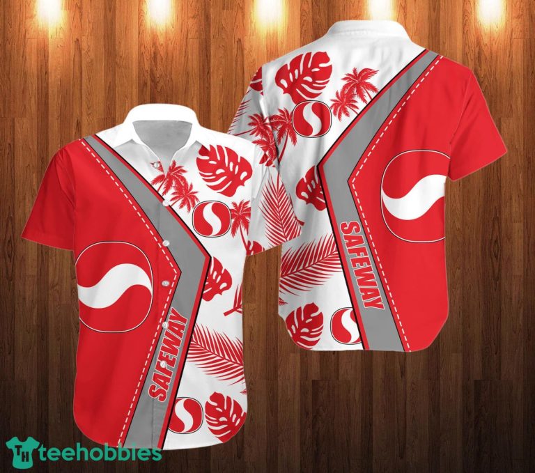 safeway Short Sleeve Hawaiian Shirt