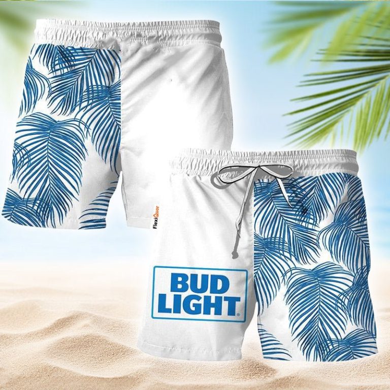 Bud Light Fern Swim Trunks