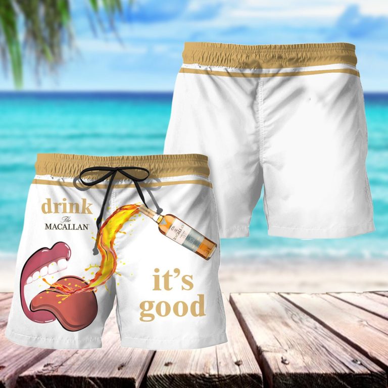 Let's Drink Macallan Swim Trunks