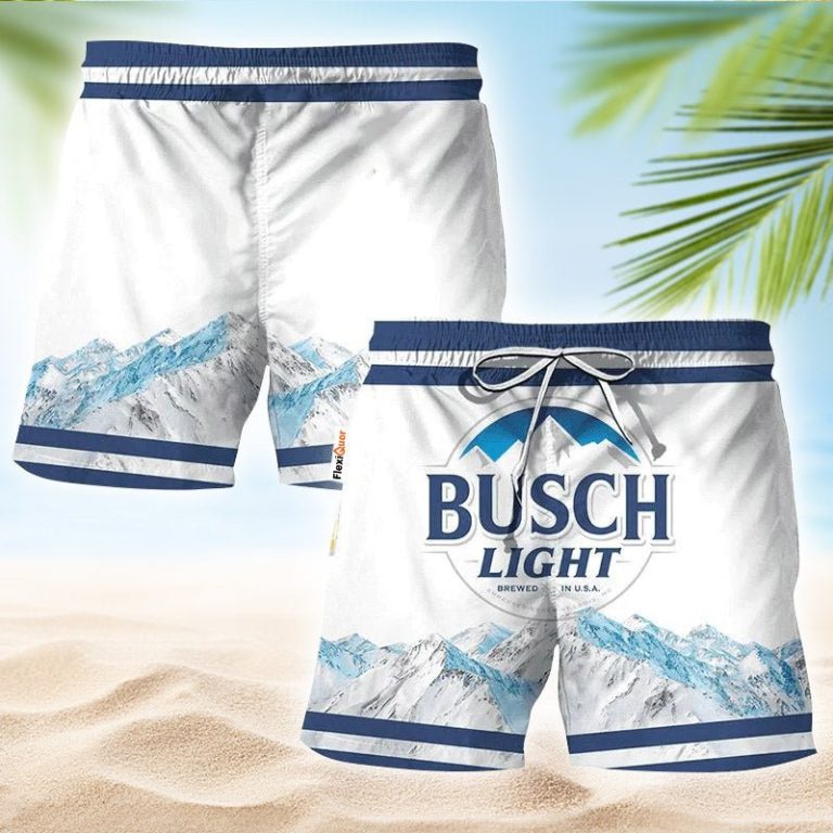 Busch Light Mountain Swim Trunks