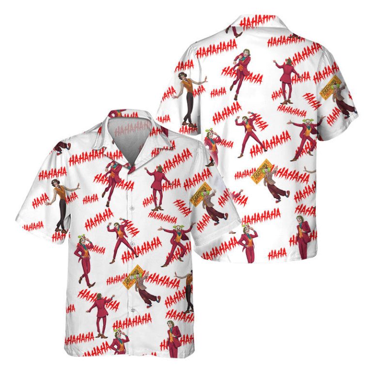 Joker Hahaha Hawaiian Shirt
