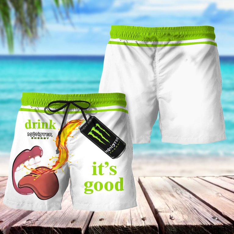 Let's Drink Monster Swim Trunks